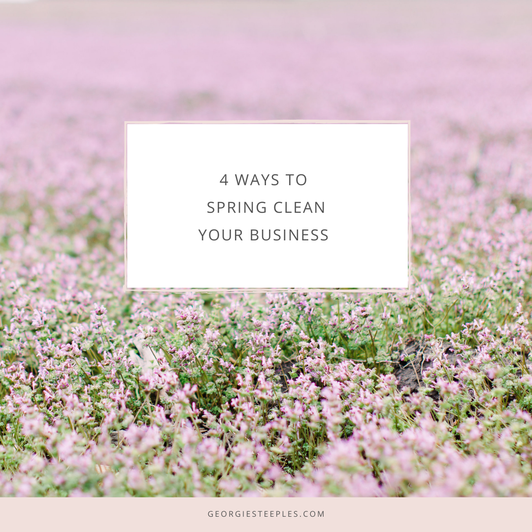 spring clean your business